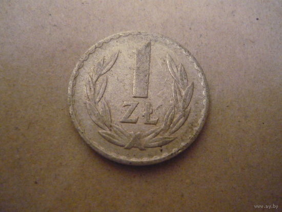 1 злотый 1975