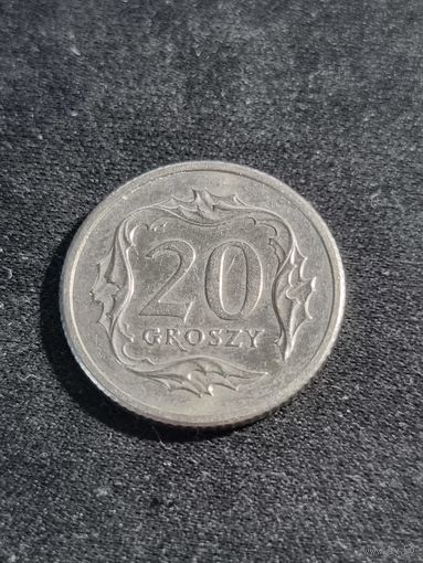 Польша 20 грошей 2006