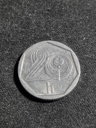 Чехия 20 геллеров 1994