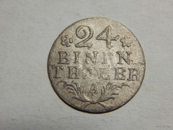 Пруссия 1/24 талера 1783г