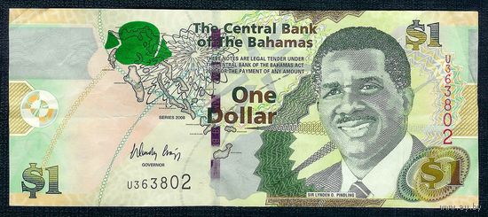 Багамские острова 1 доллар 2015 год, UNC