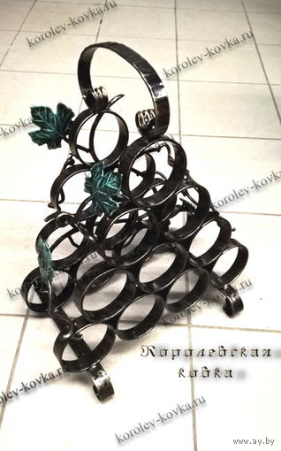 Подбутыльник на 10 бутылок с виноградной лозой