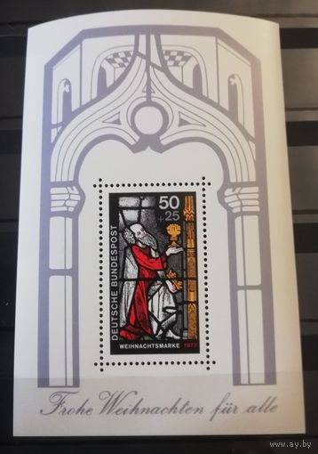 ФРГ 1976 Рождество блок