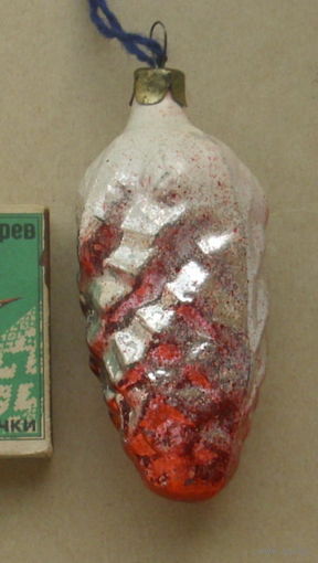 Ёлочная игрушка. Шишка. Т-41.
