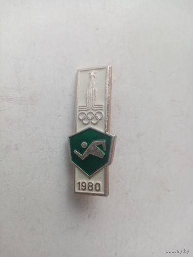 ЗНАК ОЛИМПИАДА-1980 ПЛАВАНИЕ