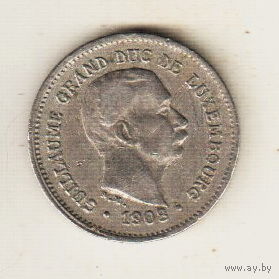 Люксембург 5 сантим 1908