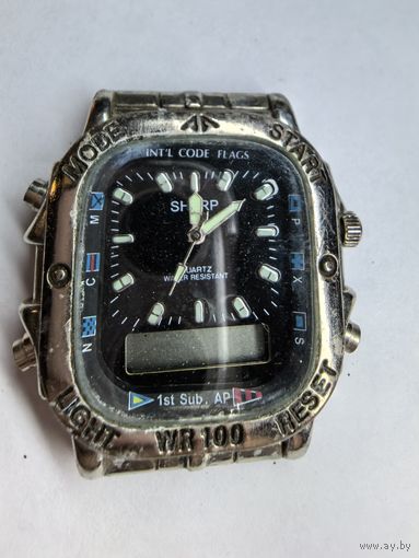 Часы Шарп. С рубля без МЦ. Всё с рубля без МЦ.