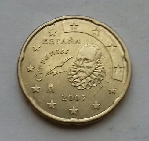 20 евроцентов, Испания 2007 г.