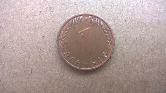 ФРГ 1 пфенниг, 1972"F" (U-обм)
