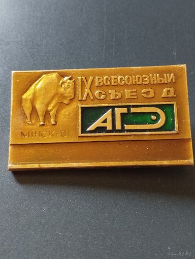 9 Всесоюзный съезд АГЭ, Минск-81.