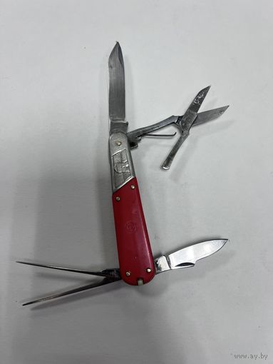 Складной нож ссср с рубля