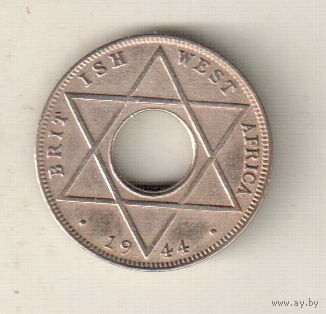 Британская Западная Африка 1/10 пенни 1944