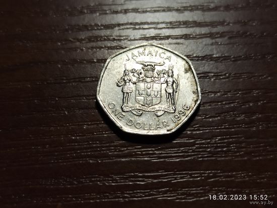 Ямайка 1 доллар 1996
