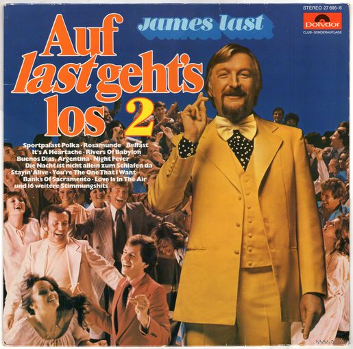 LP James Last 'Auf last geht's los 2'