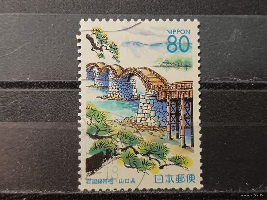 Япония, 2000. Мост Кинтай. Живопись