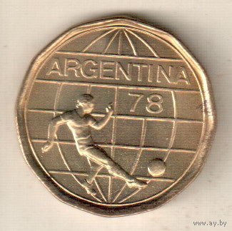 Аргентина 50 песо 1978 Чемпионат мира по футболу, Аргентина 1978