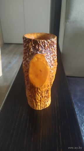 Карандашница, ваза из дерева.
