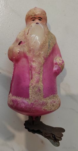 Елочная игрушка на прищепке. Дед Мороз. Из серии Морозко (?)