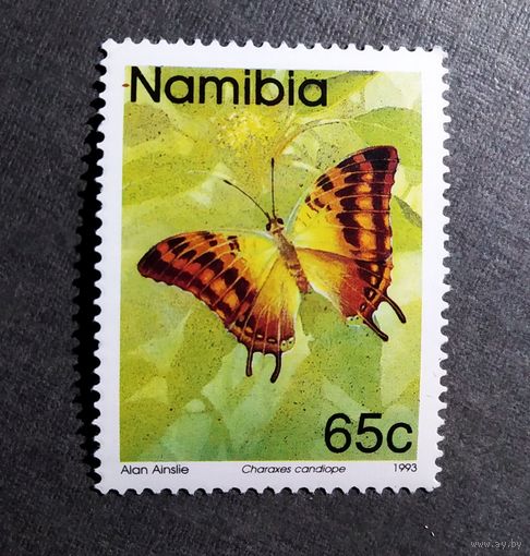 Марка Намибия 1993 год Бабочка