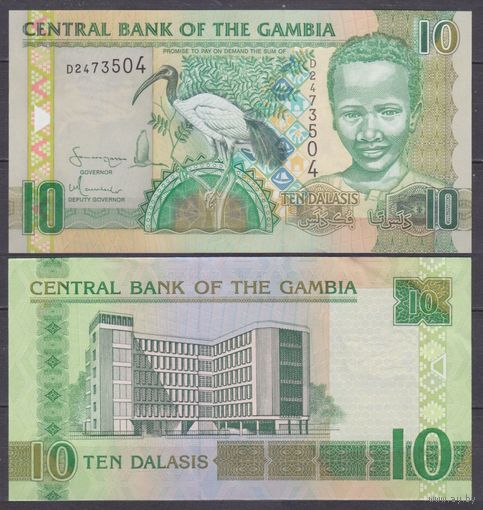 Гамбия 10 Даласис 2006 UNC P 26