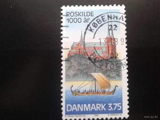Дания 1998 драккар викингов