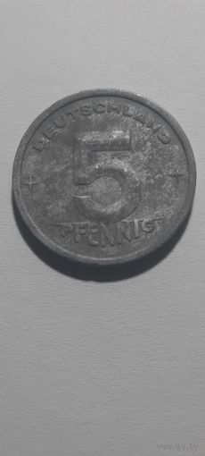 ГДР 5 пфеннигов  1948 г.