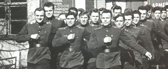 Фото на память Белполк Минск 1960-е