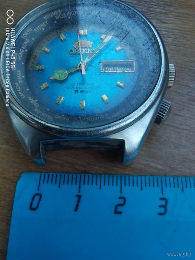 Винтажные Orient часы мужские механические с автоподзаводом нужен ремонт  трёхдневный аукцион