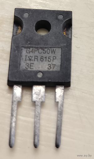 Оригинальный IGBT транзистор IRG4PC50W в корпусе TO-247 от производителя IR. Original