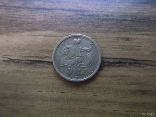 Дания 25 эре 1990