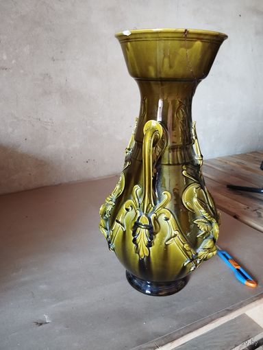 Ваза Sarreguemines Majolica