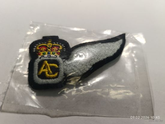 Нашивка на рукав ВВС Великобритании