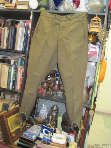 Галифе офицерское повседневное общевойсковое ВС СССР, размер 48/2.