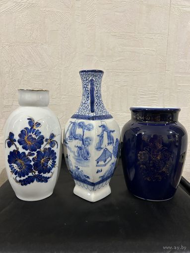 Вазы Вазочки Кувшины Фарфор Керамика Подарки Сувениры Клейма