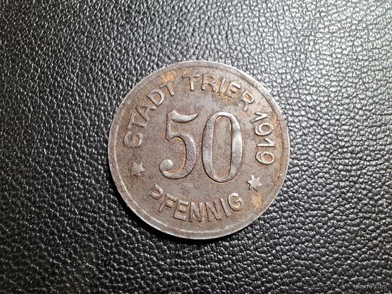 Германия (нотгельды) 50 пфеннигов 1919 Город Трир (магнетик)