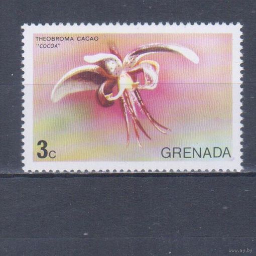 [1189] Гренада 1975. Флора.Цветок какао. MNH
