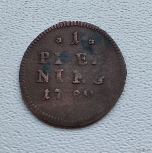 Бавария 1 пфенниг, ?1789? 4-1-14