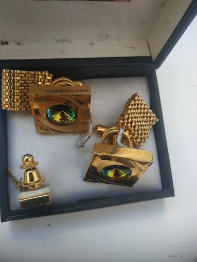 Запонки старые СССР винтаж...Монарх