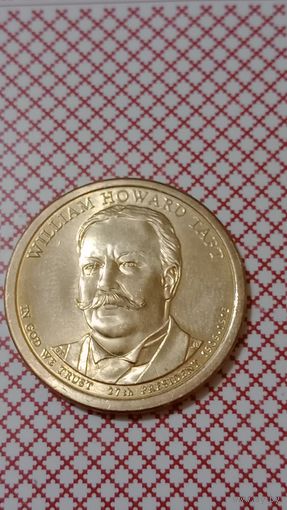 США 1 доллар 2013 D 27 президент Taft