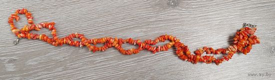 Коралловые бусы. 63 грамма.