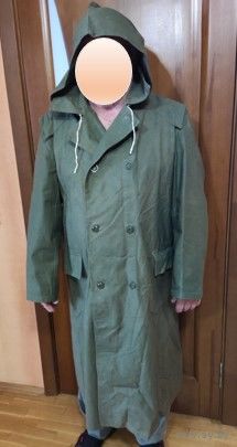Плащ брезентовый. СССР. Новый с хранения.