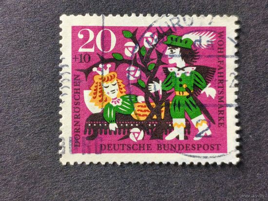 Германия 1964. Благотворительные марки - Сказки Братьев Гримм