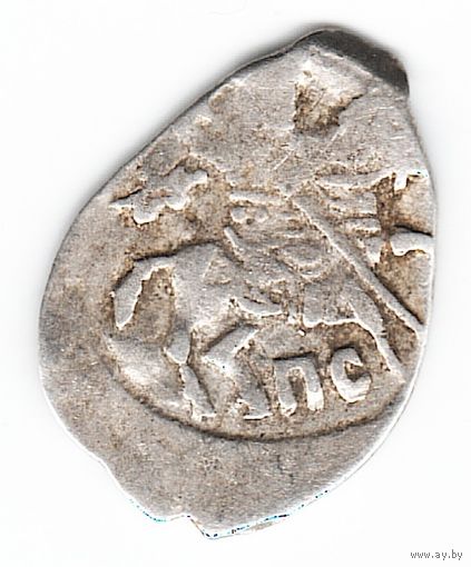 Копейка 1606-1610 Василий Иванович Шуйский чеканка в Пскове _состояние VF+