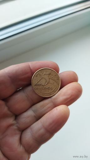 25 центаво 2003 г. Бразилия