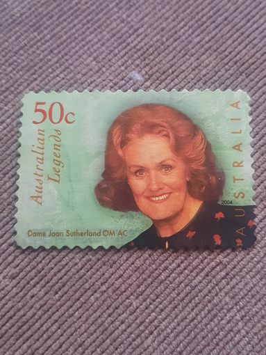 Австралия 2004. Легенды Австралии. Dama Joan Sutherland