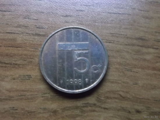 Нидерланды 5 центов 1998