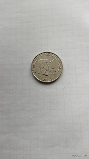 1 писо 2004 г. Филиппины.