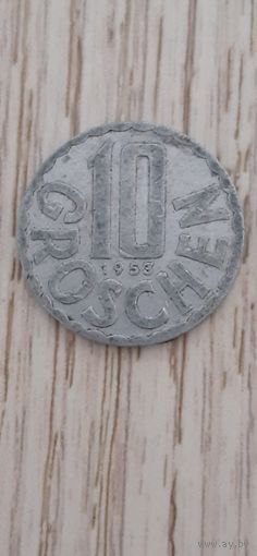 10 грошей 1953, Австрия