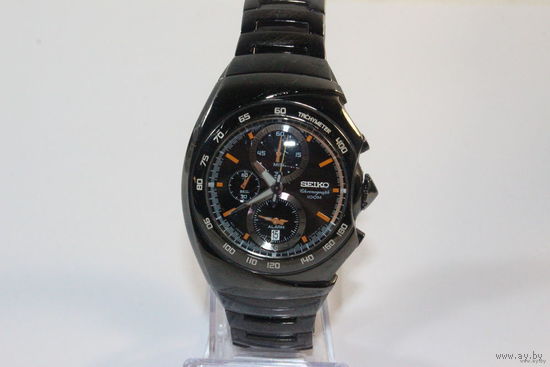 Хронограф Seiko 7T62-0HK0 "Batman",Оригинал