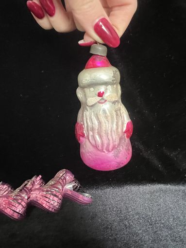 Елочная игрушка Дед Мороз СССР